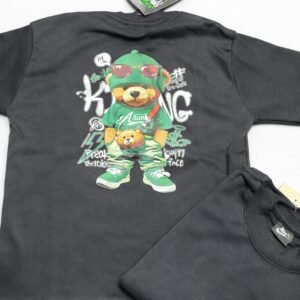 camiseta oversized urso